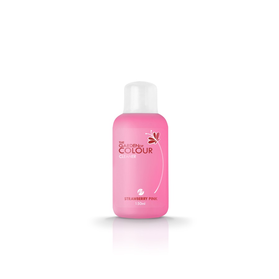 Cleaner Strawberry Pink - Cleaner ροζ με άρωμα φράουλα Silcare 150 ml Συνοδευτικά ημιμόνιμου Βάσεις,cleanser,primer 