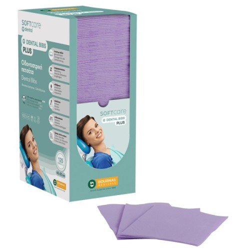 Οδοντιατρικές πετσέτες - Πετσέτες μανικιούρ μίας χρήσης σε μωβ χρώμα με Dispencer 125τμχ