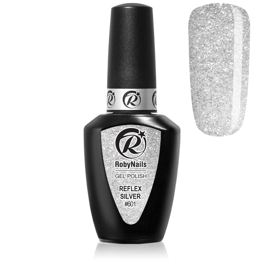 Ημιμόνιμο Reflex Silver  Ημιμόνιμα Reflex Roby Nails 