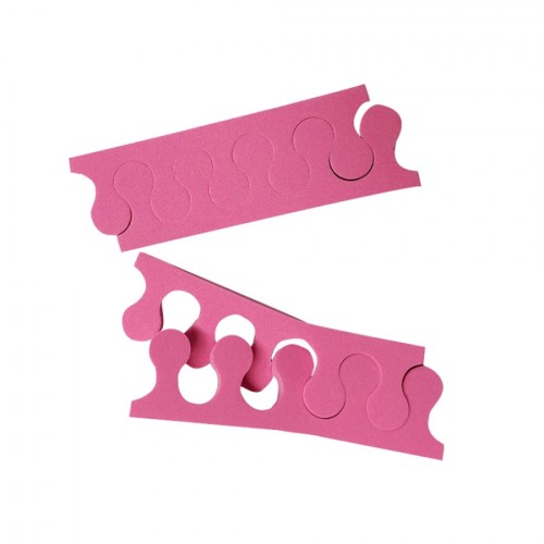 Διαχωριστικά Δαχτύλων Ροζ Χρώμα Συσκευασία 10 τεμαχίων