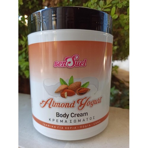 Κρέμα Sensuel Χεριών- ποδιών - σώματος  Αμύγδαλο Γιαούρτι - Almond Yogurt  1000ml  