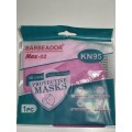 Μάσκα KN 95 Ροζ Barbeador Μάσκες Προστασίας 