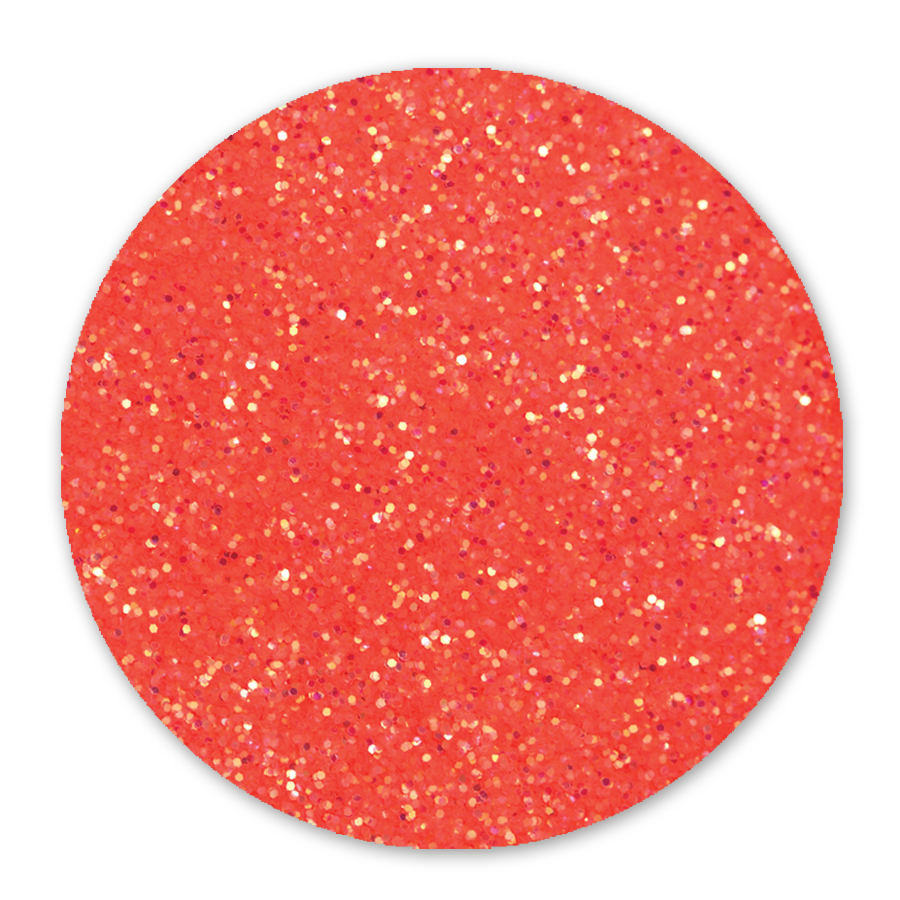 Διακόσμηση νυχιών - Glitter Neon Πορτοκαλί μεγάλη συσκευασία 2 γρ Hollographic σκόνη  