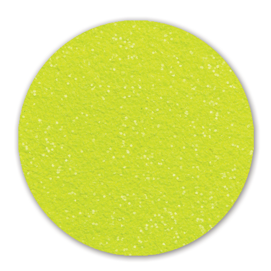 Διακόσμηση νυχιών - Glitter κίτρινο νέον  μεγάλη συσκευασία 2 γρ Hollographic σκόνη  