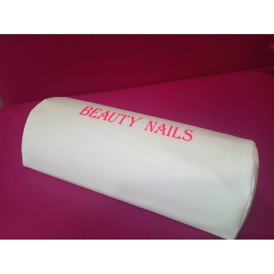 Μαξιλάρι Δερματίνης λευκό Beauty nails Αξεσουάρ μανικιούρ - νυχιέρες δειγματολόγια- μαξιλαράκια - απαραίτητα για επαγγελματία