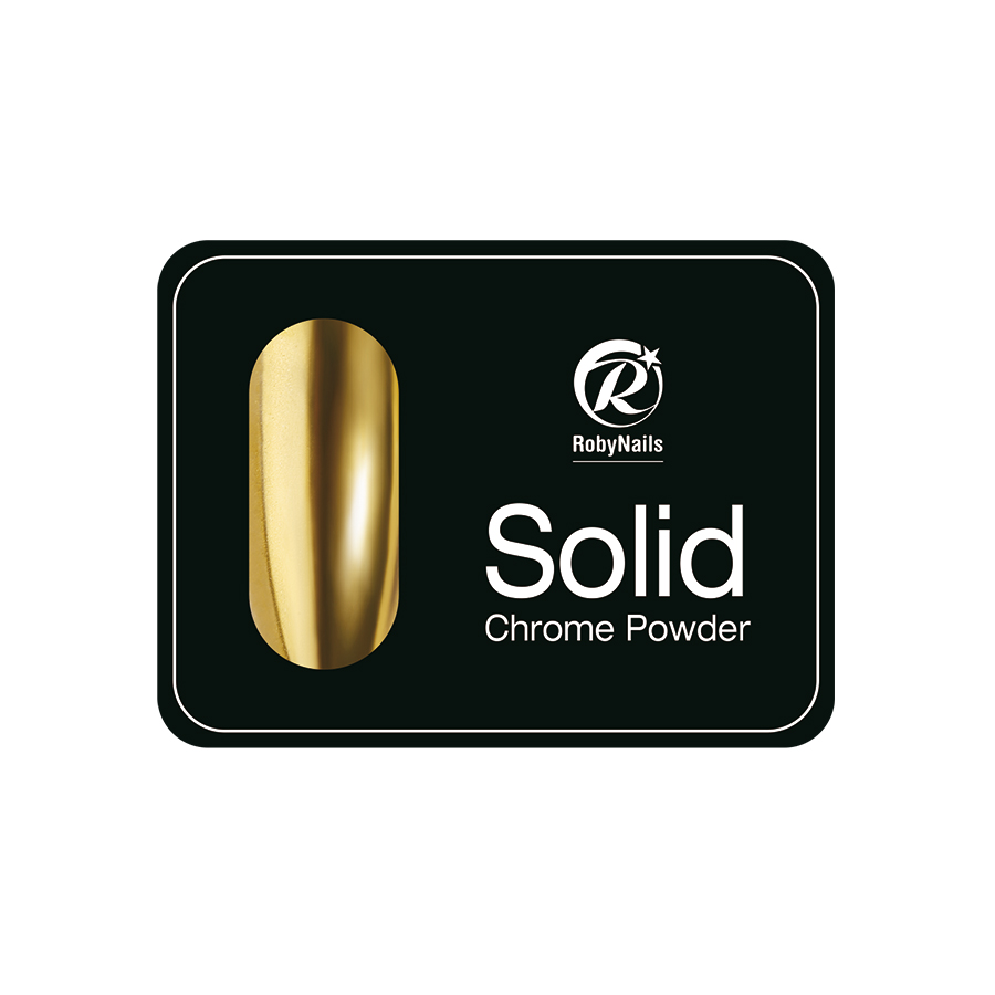Solid Chrome πούδρα Χρυσό  Solid Chrome powders 