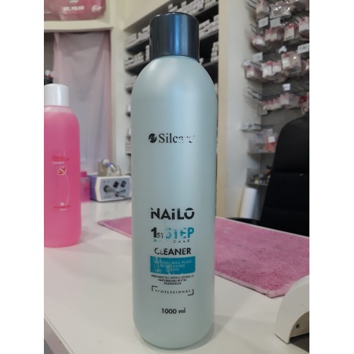 Cleaner Silcare Nailo 1-Step | Καθαριστικό για Gel - Ημιμόνιμο | 1000 ml