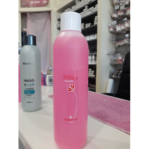 Cleaner Strawberry Pink | Καθαριστικό  για Gel - Ημιμόνιμο  | 1000 ml