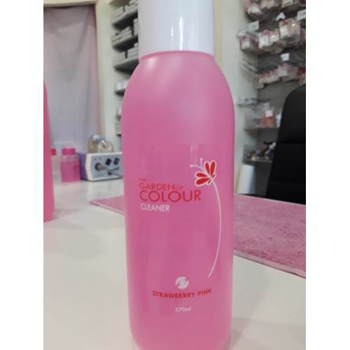 Cleaner Strawberry Pink |  Καθαριστικό  για Gel - Ημιμόνιμο  | 570 ml